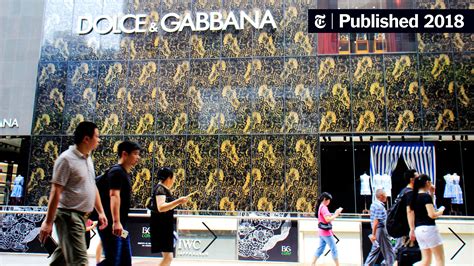 Dolce & Gabbana Faces Accusations of Racism in China.